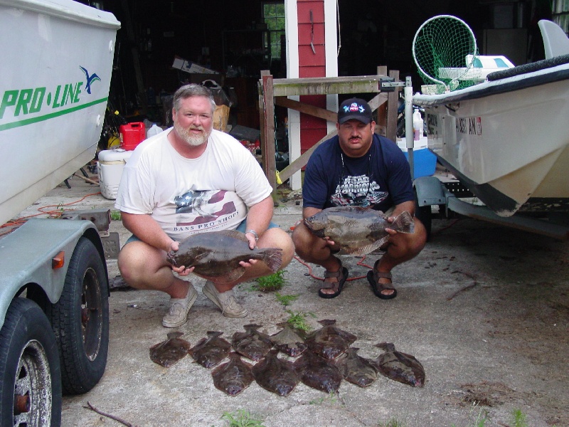 Flounder with Darren