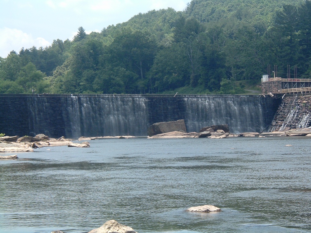 Fries Dam  near Fort Chiswell