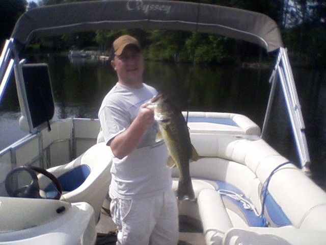 Lunker Largemouth near Falmouth