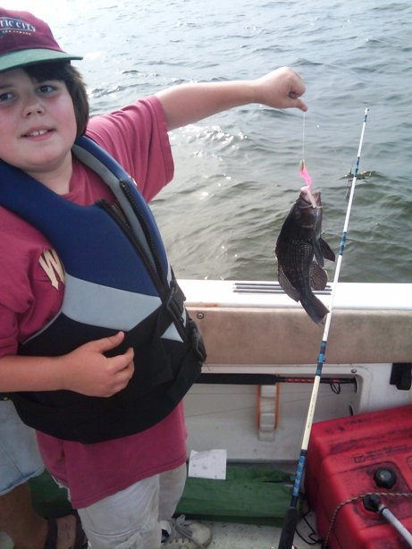 nicholas first salwater fish